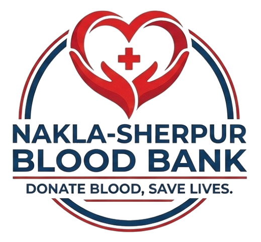 Nakla Sherpur Blood Bank Logo